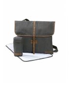 East Coast Geanta Unisex pentru Scutece Satchel Silver Cloud