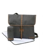East Coast Geanta Unisex pentru Scutece Satchel Silver Cloud