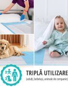 EASYCARE Aleze incontinenta 80x180 cm 10 bucati