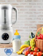EASYCARE BABY Aparat automat multifunctional de gatit cu aburi si blender 5 in 1