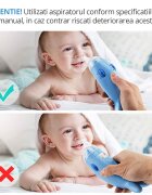 EASYCARE BABY Aspirator nazal electric cu 2 viteze de aspiratie si melodii