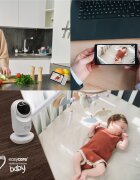 EASYCARE BABY Baby Monitor si camera WiFi audio-video 2 in 1 cu aplicatie