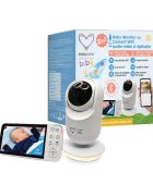 EASYCARE BABY Baby Monitor si camera WiFi audio-video 2 in 1 cu aplicatie