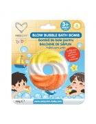 EASYCARE BABY Bomba de baie cu baloane de sapun Disc cu parfum de pepene galben 100g