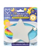 EASYCARE BABY Bomba de baie cu efect de curcubeu Stea 110g