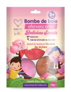 EASYCARE BABY Bombe de baie efervescente pentru copii Delicious Sweets 3 buc EasyCare