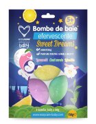 EASYCARE BABY Bombe de baie efervescente pentru copii Delicious Sweets lavanda 3 buc EasyCare