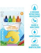 EASYCARE BABY Creioane de baie super lavabile 6 buc