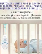 EASYCARE BABY Emitator sunete albe 4 in 1