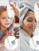 EASYCARE BABY Irigator nazal 2 in 1 pentru copii si adulti 400 ml