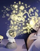 EASYCARE BABY Lampa de veghe Astronaut 3in1 cu proiectii