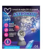 EASYCARE BABY Lampa de veghe Astronaut 3in1 cu proiectii