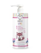 EASYCARE BABY Sampon gel de dus spuma de baie pentru bebelusi si copii Floral 1L 3 in 1