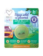 EASYCARE BABY Sapun solid cu glicerina si jucarie pentru copii parfum menta eucalipt 100g