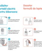 EASYCARE BABY Set 2 in 1 incalzitor electric portabil pentru biberoane si dozator lapte praf