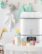 EASYCARE BABY Sterilizator electric cu abur 8 biberoane 4 in 1 cu uscator