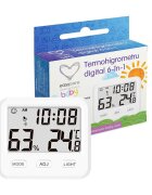 EASYCARE BABY Termohigrometru digital 6in1