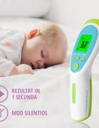 EASYCARE BABY Termometru noncontact multifunctional 6in1 cu infrarosu albastru