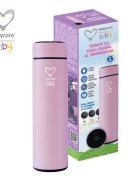 EASYCARE BABY Termos cu indicator digital de temperatura roz 500 ml