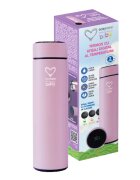 EASYCARE BABY Termos cu indicator digital de temperatura roz 500 ml