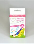 EASYCARE Plasturi pentru copii cu figurine 56x19mm 30buccutie