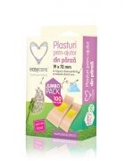 EASYCARE Plasturi prim-ajutor din panza 72x19mm 100buccutie