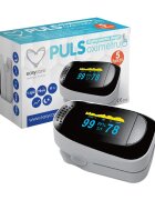 EASYCARE Pulsoximetru digital de deget Oled model C101A2 cu 5 functii