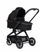 easyGO Carucior 2 in 1 pentru copii Easy Go Reva EbonyBlack pana la 22 kg piese reversibile copertina XXL accesorii incluse