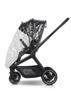 easyGO Carucior 2 in 1 pentru copii Easy Go Reva EbonyBlack pana la 22 kg piese reversibile copertina XXL accesorii incluse