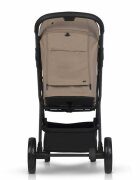 easyGO Carucior 2 in 1 pentru copii Easy Go Zoya Beige cu pliere automata Dual Fold pana la 22 kg copertina XXL pozitie de somn si spatar inalt