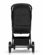 easyGO Carucior 2 in 1 pentru copii Easy Go Zoya Ebony cu pliere automata Dual Fold pana la 22 kg copertina XXL pozitie de somn si spatar inalt