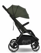 easyGO Carucior 2 in 1 pentru copii Easy Go Zoya Jungle cu pliere automata Dual Fold pana la 22 kg copertina XXL pozitie de somn si spatar inalt