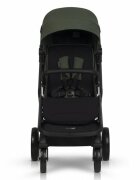 easyGO Carucior 2 in 1 pentru copii Easy Go Zoya Jungle cu pliere automata Dual Fold pana la 22 kg copertina XXL pozitie de somn si spatar inalt
