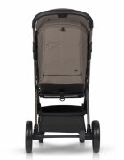 easyGO Carucior 2 in 1 pentru copii Easy Go Zoya Mokka cu pliere automata Dual Fold pana la 22 kg copertina XXL pozitie de somn si spatar inalt