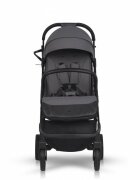 easyGO Carucior sport pentru copii dual fold Faro certificat pana la 22 kg accesorii si geanta transport incluse Cloud Gray