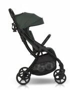 easyGO Carucior sport pentru copii dual fold Faro certificat pana la 22 kg accesorii si geanta transport incluse Sage Green