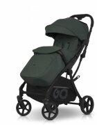 easyGO Carucior sport pentru copii dual fold Faro certificat pana la 22 kg accesorii si geanta transport incluse Sage Green