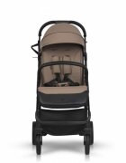 easyGO Carucior sport pentru copii dual fold Faro certificat pana la 22 kg accesorii si geanta transport incluse Savana Beige