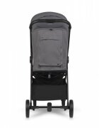 easyGO Carucior sport pliabil cu o singura mana Simple Cloudy Gray copertina XXL husa picioruse suspensii pana la 22 kg