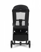 easyGO Carucior sport pliabil cu o singura mana Simple Ebony Black copertina XXL husa picioruse suspensii pana la 22 kg