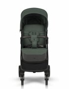 easyGO Carucior sport pliabil cu o singura mana Simple Sage Green copertina XXL husa picioruse suspensii pana la 22 kg
