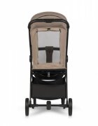 easyGO Carucior sport pliabil cu o singura mana Simple Savana Beige copertina XXL husa picioruse suspensii pana la 22 kg