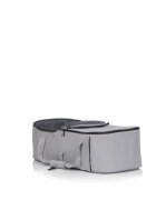 easyGO Port bebe Easy Go Echo Carrier cu intaritura si manere pentru transport cu husa de picioruse si capotina dimensiune 75 x 30 x 20 cm Cloud Gray