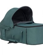 easyGO Port bebe Easy Go Echo Carrier cu intaritura si manere pentru transport cu husa de picioruse si capotina dimensiune 75 x 30 x 20 cm Sage Green