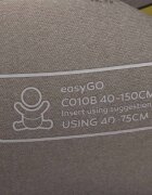 easyGO Scaun auto pentru copii Buz Pro Body Taupe 40-150 cm i-Size parte a setului 2 in 1 cu scaunul auto Buz Pro