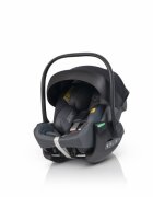 easyGO Set scoica auto reclinabila si baza isofix rotativa Buz XTD Pro Granito i-Size omologat R129 pentru copii de 40-87 cm