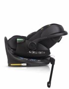 easyGO Set scoica auto reclinabila si baza isofix rotativa Buz XTD Pro Ink i-Size omologat R129 pentru copii de 40-87 cm