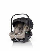 easyGO Set scoica auto reclinabila si baza isofix rotativa Buz XTD Pro Taupe i-Size omologat R129 pentru copii de 40-87 cm