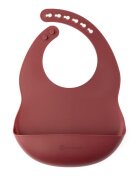 Eco Rascals Bavetica din silicon visiniu Ecorascals