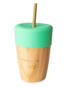 Eco Rascals Pahar din bambus mare 240 ml verde
